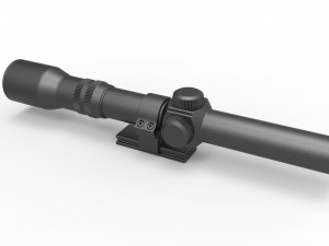 Scope for cosplay blaster 17 Modèles 3D en vedette