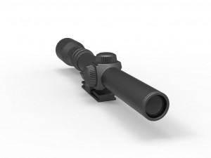 Scope for cosplay blaster 17 Modèles 3D en vedette
