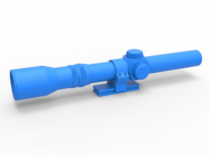 Scope for cosplay blaster 17 Modèles 3D en vedette