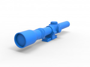 Scope for cosplay blaster 17 Modèles 3D en vedette