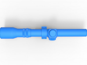 Scope for cosplay blaster 17 Modèles 3D en vedette