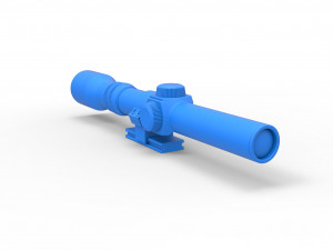 Scope for cosplay blaster 17 Modèles 3D en vedette