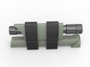 Scope for cosplay blaster 18 3D printmodel