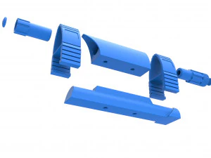 Scope for cosplay blaster 18 3D Print Model