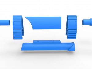 Scope for cosplay blaster 18 3D Print Model