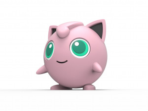 Jigglypuff Modelo de impresión 3D