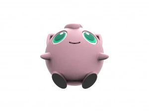 Jigglypuff 3D Print Model