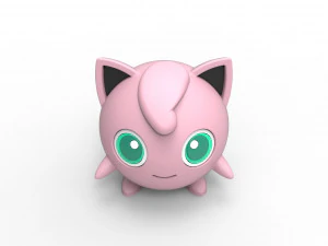 Jigglypuff 3D Print Model