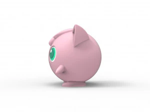 Jigglypuff 3D Print Model