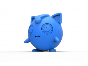 Jigglypuff 3D Print Model