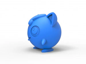 Jigglypuff 3D Print Model