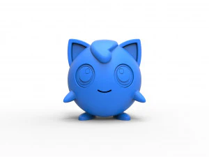Jigglypuff 3D Print Model
