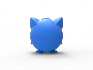 Jigglypuff 3D Print Model