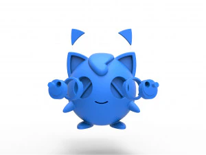 Jigglypuff 3D Print Model