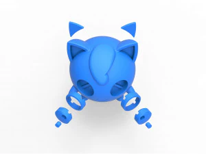 Jigglypuff 3D Print Model
