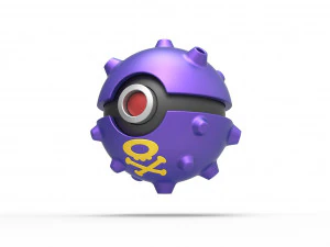 Koffing orb 3D Print Model