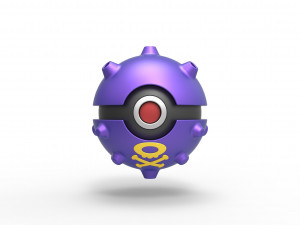 Koffing orb 3Dプリントモデル