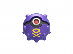 Koffing orb 3Dプリントモデル