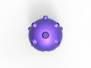 Koffing orb 3Dプリントモデル