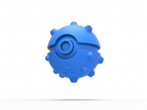 Koffing orb 3Dプリントモデル