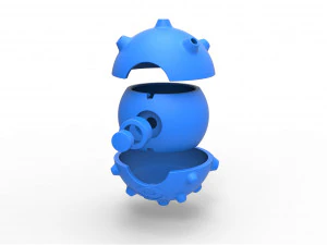 Koffing orb 3D Print Model