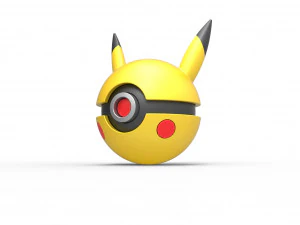 Pikachu orb 3D Print Model