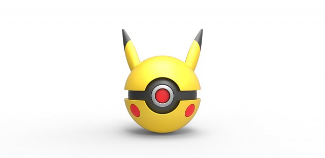 Pikachu orb 3D Print Model in Other 3DExport