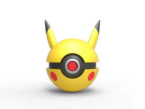 Pikachu orb 3D Print Model