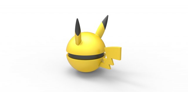 Pikachu orb 3D Print Model in Other 3DExport