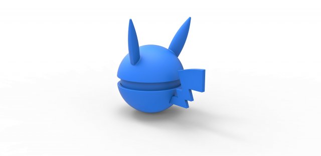 Pikachu orb 3D Print Model in Other 3DExport