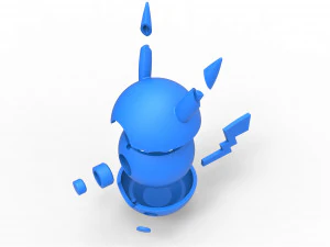Pikachu orb 3D Print Model