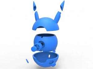 Pikachu orb 3D Print Model