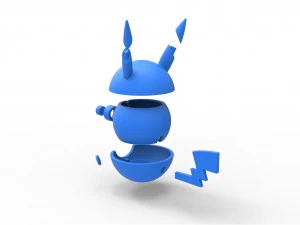 Pikachu orb 3D Print Model
