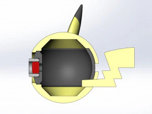 Pikachu orb 3D Print Model