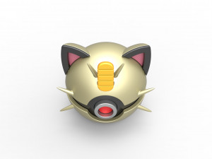 Meowth orb Modelo de Impressão 3D