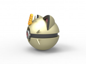 Meowth orb Modelo de Impressão 3D