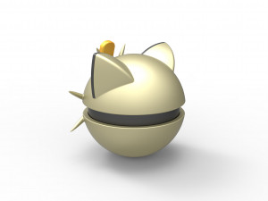 Meowth orb Modelo de Impressão 3D