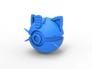 Miyav k&uuml;resi 3D Baskı Modeli