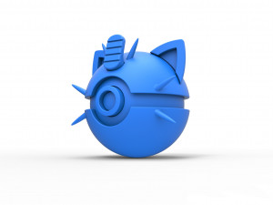 Meowth orb Modelo de Impressão 3D