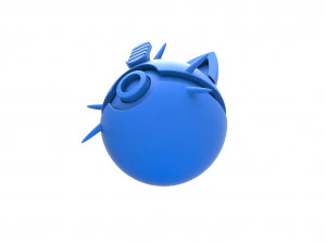 Miyav k&uuml;resi 3D Baskı Modeli