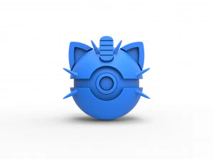 Miyav k&uuml;resi 3D Baskı Modeli