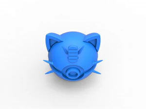 Miyav k&uuml;resi 3D Baskı Modeli