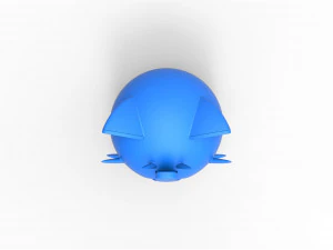 Miyav k&uuml;resi 3D Baskı Modeli