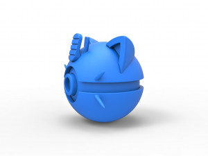 Meowth orb Modelo de Impressão 3D