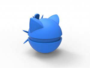 Meowth orb Modelo de Impressão 3D