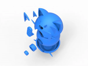 Miyav k&uuml;resi 3D Baskı Modeli