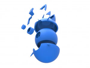 Miyav k&uuml;resi 3D Baskı Modeli