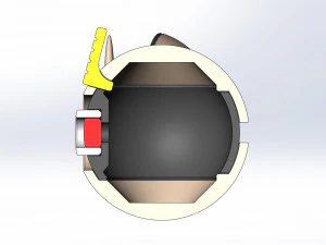 Miyav k&uuml;resi 3D Baskı Modeli
