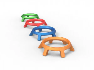 Pokeball stand Set 1 3D Print Model