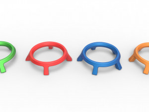 Pokeball stand Set 1 3D प्रिंट मॉडल